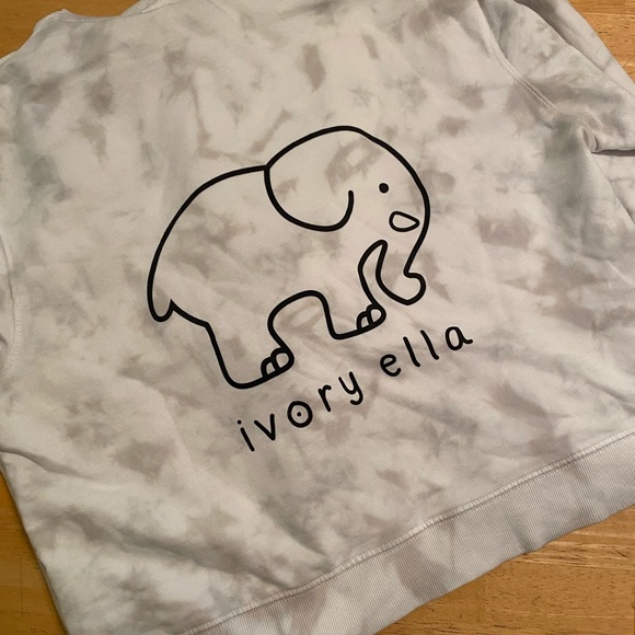 Ivory Ella sweatshirt crop - Picture 4 of 5